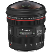 Canon EF 8-15mm f4L USM Lens